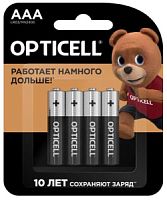 Батарейка OPTICELL Алкалиновая LR03 BL-4 /48/192/4шт блистер/мизинец
