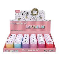 Гигиеническая помада Farres 5093 Cats (Кошки) уп. 24 шт (6 вкусов*4 шт.)